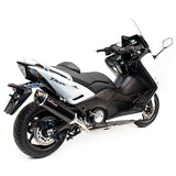 14000 SCARICO COMPLETO LEOVINCE YAMAHA T-MAX 530 2012 - 2016 NERO STAINLESS STEEL EURO 3 4T SJ09