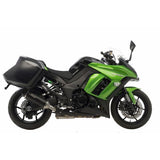 14029 SCARICHI LEOVINCE KAWASAKI Z 1000 SX 2014 - 2016 NERO STAINLESS STEEL EURO 3 4T ZXT00L