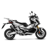 14046 SCARICO LEOVINCE HONDA X-ADV 750 2017 - 2023 NERO STAINLESS STEEL EURO 4/5 4T RC95- RH10