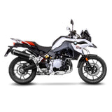 14055 SCARICO LEOVINCE BMW F 850 GS/ADVENTURE 2018 - 2023 NERO STAINLESS STEEL EURO 4/5 4T 4G85- 4G85r -MG85- MG85r