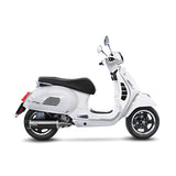 14059K SCARICO LEOVINCE PIAGGIO VESPA GTS 300 HPE/SUPER/SEI GIORNI 2019 - 2020 NERO STAINLESS STEEL EURO 4 4T MA3C