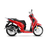 14061K SCARICO COMPLETO LEOVINCE HONDA SH 125i 2017 - 2019 NERO STAINLESS STEEL EURO 4 4T JF68