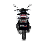 14062 SCARICO COMPLETO LEOVINCE HONDA PCX 125 2018 - 2020 NERO STAINLESS STEEL EURO 4 4T JF83