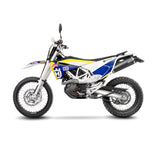 14066K SCARICO LEOVINCE HUSQVARNA 701 ENDURO/LR 2017 - 2020 NERO STAINLESS STEEL EURO 4 4T Husqvarna 701