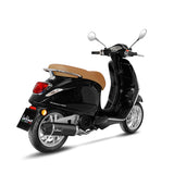 14067K SCARICO COMPLETO LEOVINCE PIAGGIO VESPA PRIMAVERA 125 iGet ABS 2019 - 2020 NERO STAINLESS STEEL EURO 4 4T MA1C