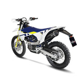 14074U SCARICO LEOVINCE HUSQVARNA 701 ENDURO/LR 2021 - 2023 NERO STAINLESS STEEL EURO 5 4T Husqvarna 701