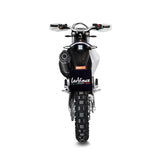 14074U SCARICO LEOVINCE HUSQVARNA 701 ENDURO/LR 2021 - 2023 NERO STAINLESS STEEL EURO 5 4T Husqvarna 701