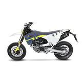 14075 SCARICO COMPLETO LEOVINCE HUSQVARNA 701 ENDURO/LR 2021 - 2023 NERO STAINLE