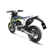 14075 SCARICO COMPLETO LEOVINCE HUSQVARNA 701 ENDURO/LR 2021 - 2023 NERO STAINLE