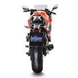 14181E SCARICO COMPLETO LEOVINCE KAWASAKI NINJA 650 2017 2018 2019- LV ONE EVO INOX/CARBONIO