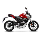 14245EK SCARICO COMPLETO LEOVINCE HONDA CB 125 R Neo Sports Cafe 2018 - 2020 LV ONE EVO STAINLESS STEEL EURO 4 4T JC79