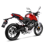 14245EK SCARICO COMPLETO LEOVINCE HONDA CB 125 R Neo Sports Cafe 2018 - 2020 LV ONE EVO STAINLESS STEEL EURO 4 4T JC79
