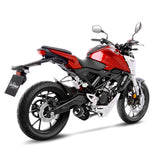 14246E SCARICO COMPLETO LEOVINCE HONDA CB 125 R Neo Sports Cafe 2018 - 2020 LV ONE EVO CARBON FIBER CARBON FIBER EURO 4 4T JC79