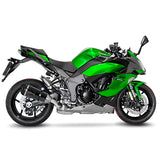 14336SB SCARICO LEOVINCE KAWASAKI NINJA 1000 SX/TOURER 2020 - 2023 FACTORY S BLACK EDITION STAINLESS STEEL EURO 4/5 4T ZXT02K