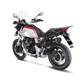 14348EB SCARICO LEOVINCE MOTO GUZZI V85 TT 850 2019 - 2023 LV ONE EVO BLACK EDITION STAINLESS STEEL EURO 4/5 4T KW- KX- KY- MB