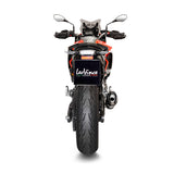 14353SB SCARICO LEOVINCE BMW F 900 R/XR 2020 - 2023 FACTORY S BLACK EDITION STAINLESS STEEL EURO 5 4T 4R90- 4R90r