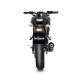 14365EBK SCARICO COMPLETO LEOVINCE YAMAHA XSR 125 2021 - 2023 LV ONE EVO BLACK EDITION STAINLESS STEEL EURO 5 4T RE44