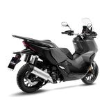 14381EK SCARICO LEOVINCE HONDA SH 350i 2021 - 2023 LV ONE EVO STAINLESS STEEL EURO 5 4T NF11