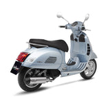 14382EK SCARICO LEOVINCE PIAGGIO VESPA GTS 125 i.e./SUPER 2021 - 2023 LV ONE EVO STAINLESS STEEL EURO 5 4T MD3A