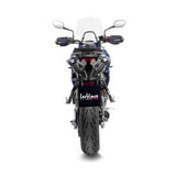 14385E SCARICO COMPLETO LEOVINCE TRIUMPH TRIDENT 660 2021 - 2023 LV ONE EVO STAINLESS STEEL EURO 5 4T L101