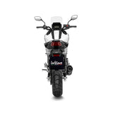 14387EB SCARICO LEOVINCE HONDA NC 750 X 2021 - 2023 LV ONE EVO BLACK EDITION STAINLESS STEEL EURO 5 4T RH09