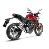 14390E SCARICO COMPLETO LEOVINCE HONDA CB 125 R Neo Sports Cafe 2021 - 2023 LV ONE EVO STAINLESS STEEL EURO 5 4T JC91