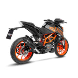 14393EB SCARICO LEOVINCE KTM DUKE 390 2021 - 2023 LV ONE EVO BLACK EDITION STAINLESS STEEL EURO 5 4T KTM IS DUKE