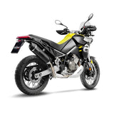 14402EB SCARICO LEOVINCE APRILIA TUAREG 660 2022 - 2023 LV ONE EVO BLACK EDITION STAINLESS STEEL EURO 5 4T XB- XC