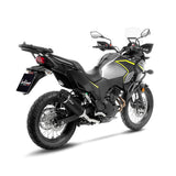 14419EB SCARICO LEOVINCE KAWASAKI VERSYS-X 300/ADVENTURE 2017 - 2022 LV ONE EVO BLACK EDITION STAINLESS STEEL EURO 4 4T LE300C