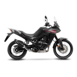 14440EB SCARICO LEOVINCE HONDA XL 750 TRANSALP URBAN / EASY TRAVEL / TRAVEL EDITION 2023 - LV ONE EVO BLACK EDITION STAINLESS ST