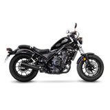 15006B SCARICO LEOVINCE HONDA CMX 300 REBEL 2017 - 2022 CLASSIC RACER BLACK EDITION STAINLESS STEEL 4T NC53