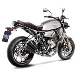 15109 SCARICO COMPLETO LEOVINCE YAMAHA XSR 700 2016 - 2020 GP DUALS STAINLESS STEEL EURO 4 4T RM11- RM12