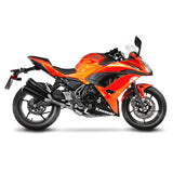 15113K SCARICO COMPLETO LEOVINCE KAWASAKI NINJA 650 2017 - 2019 GP DUALS STAINLESS STEEL EURO 4 4T EX650K- EX650KA2