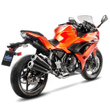 15113K SCARICO COMPLETO LEOVINCE KAWASAKI NINJA 650 2017 - 2019 GP DUALS STAINLESS STEEL EURO 4 4T EX650K- EX650KA2