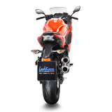 15113K SCARICO COMPLETO LEOVINCE KAWASAKI NINJA 650 2017 - 2019 GP DUALS STAINLESS STEEL EURO 4 4T EX650K- EX650KA2