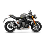 15247 SCARICHI LEOVINCE TRIUMPH SPEED TRIPLE 1200 RR/RS 2021 - 2023 LV-10 STAINLESS STEEL EURO 5 4T PB01