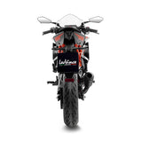 15255FBU SCARICO LEOVINCE KTM RC 125 2022 - 2023 LV-10 FULL BLACK STAINLESS STEEL EURO 5 4T KTM RC