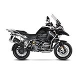 15301B SCARICO LEOVINCE BMW R 1250 GS ADVENTURE 2019 - 2023 LV-12 BLACK EDITION STAINLESS STEEL EURO 4/5 4T 1G31