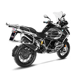 15301B SCARICO LEOVINCE BMW R 1250 GS ADVENTURE 2019 - 2023 LV-12 BLACK EDITION STAINLESS STEEL EURO 4/5 4T 1G31