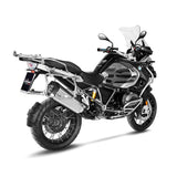 15301 SCARICO LEOVINCE BMW R 1250 GS ADVENTURE 2019 - 2023 LV-12 STAINLESS STEEL EURO 4/5 4T 1G31