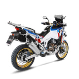 15302T SCARICO LEOVINCE HONDA CRF 1100 L AFRICA TWIN/ADVENTURE SPORT/DCT 2020 - 2023 LV-12 TITANIUM TITANIUM EURO 5 4T SD08- SD0