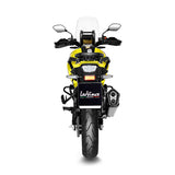 15303 SCARICO LEOVINCE SUZUKI V-STROM 1050 ABS/XT 2020 - 2023 LV-12 STAINLESS STEEL EURO 5 4T WEF0