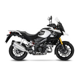 15304T SCARICO LEOVINCE SUZUKI V-STROM 1000 2014 - 2016 LV-12 TITANIUM TITANIUM EURO 3 4T DD