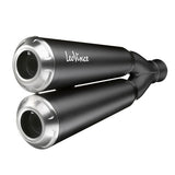 15128FB SCARICO COMPLETO LEOVINCE YAMAHA XSR 700/XTribute 2021 - 2023 GP DUALS STAINLESS STEEL EURO 5 4T RM36- RM37