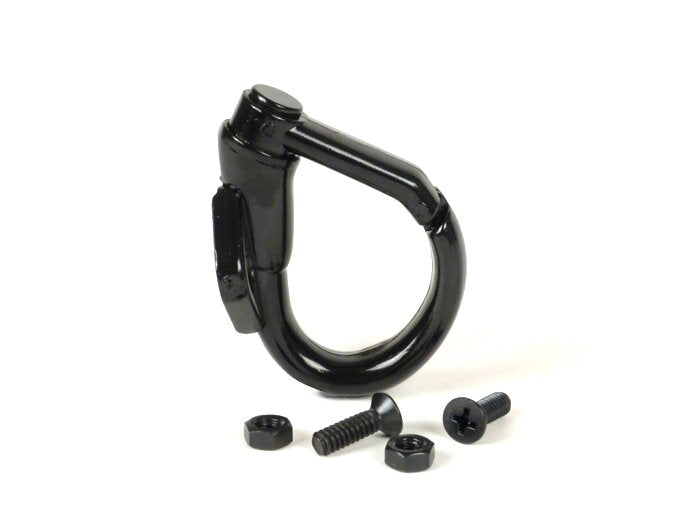 Gancio Porta Borse Per Vespa - In Alluminio Nero, Compatibile Con Modelli 50, 90, 125 E Altri, Con Viti - Foto 11