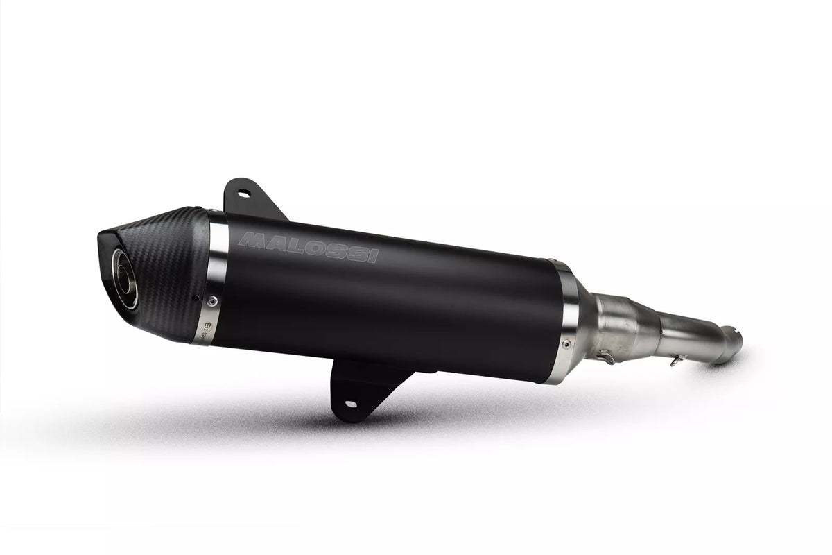 Marmitta MALOSSI RX BLACK Vespa GTS 300cc – RIDEITSTORE