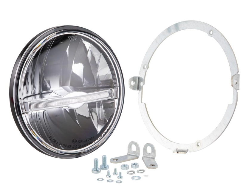 FARO ANTERIORE SIP LED COMPLETO VESPA 125 150 200 PX PE RALLY