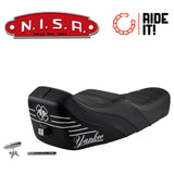 Sella Lunga NISA YANKEE + Piolo Per Piaggio Vespa PK 50-125 S XL HP