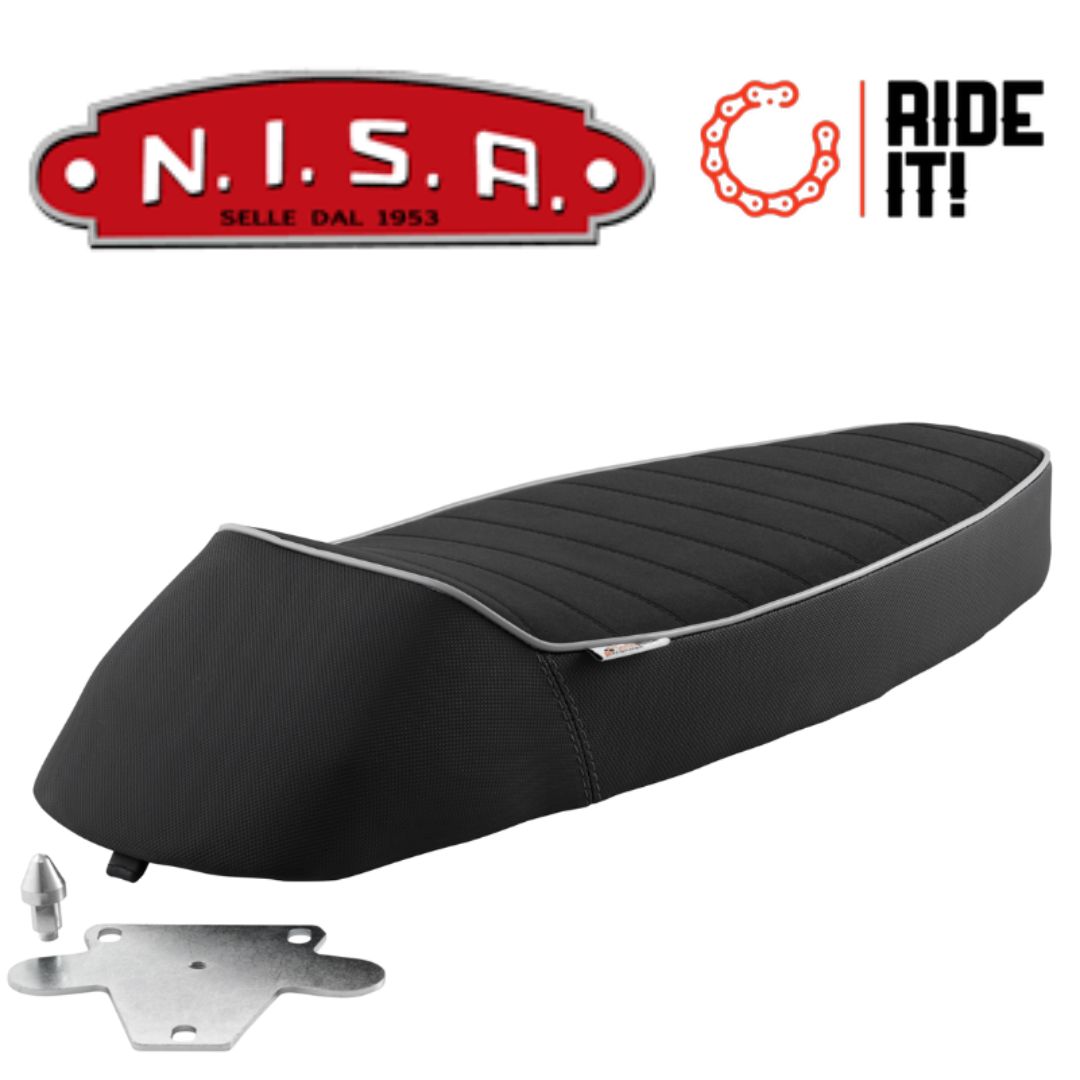 SELLA SELLINO SPORTIVO PER VESPA 50 PK NISA TOURING SELLA SPORT - Foto 9