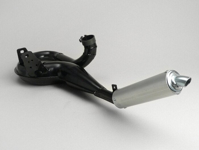 Marmitta espansione CROMATO SIMONINI con silenziatore ALLUMINIO